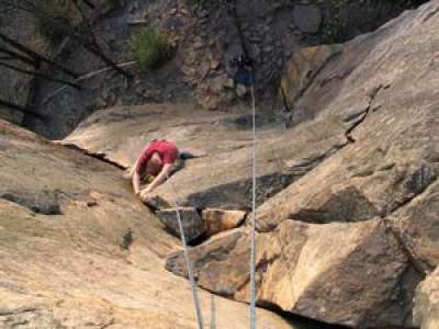 Site naturel d'escalade