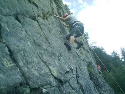 Site naturel d'escalade