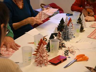 Atelier créatif : la fabrique à sapins